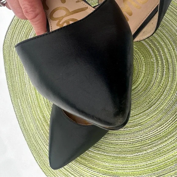 Sam Edelman TELSA D'Orsay Pump 3" Heels Black women's size 11 - Picture 11 of 13